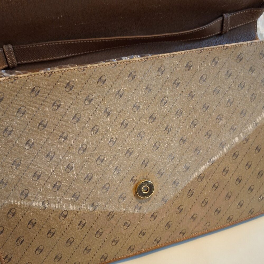 GUCCI Accessory Collection Envelope Purse Shoulder Bag Convertible Clut GG Logo - Picture 10 of 16